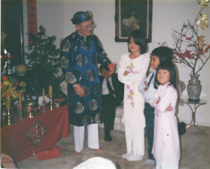 1996 :Ong Ngoai , Julie , Don , Jennie 