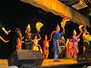 The Malaysian cultural show