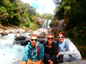 Wasserfall im Tongariro NP
