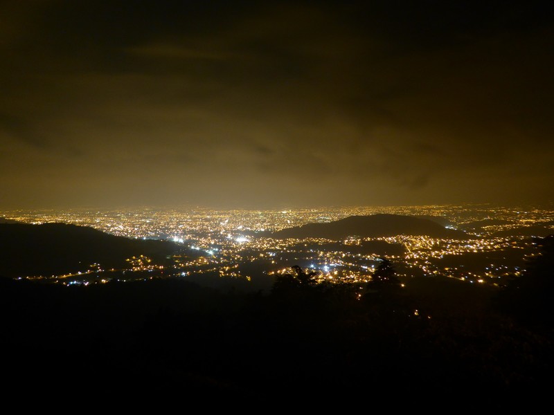 San José at night