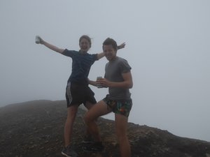 And we made it to the top - Cheers!
