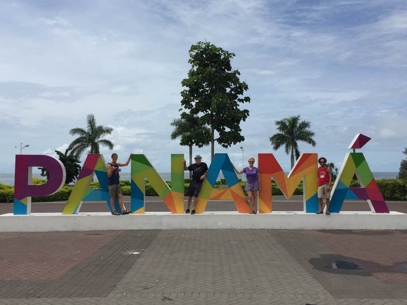 Panama City with Mitch's family
