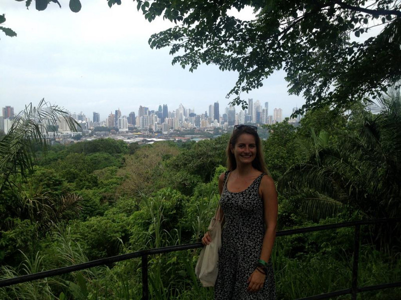 the skyline of Panama City