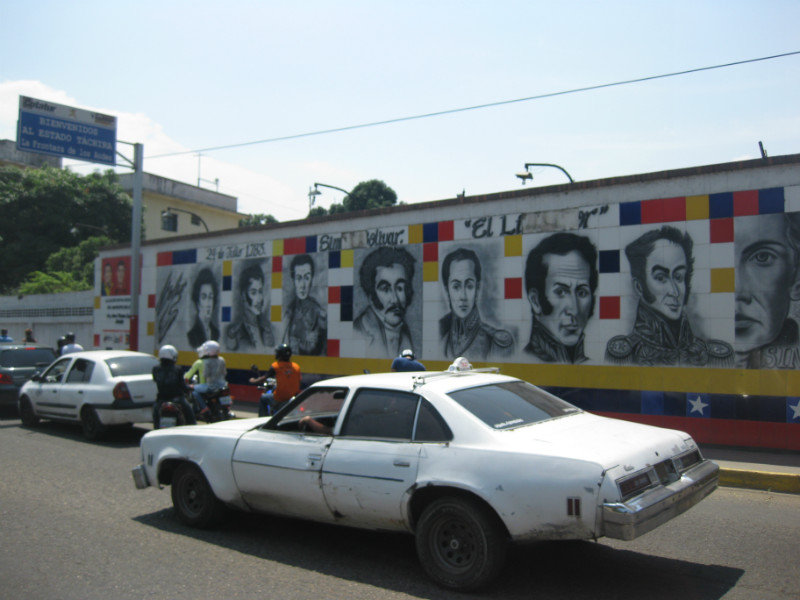 Lots of old fords and chevs in Venezuela. Gas expenses are a non issue here.