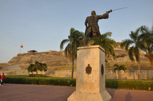 San Felipe fort in Cartagena