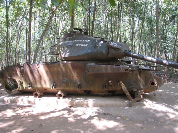 An American tank