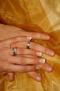 The wedding rings