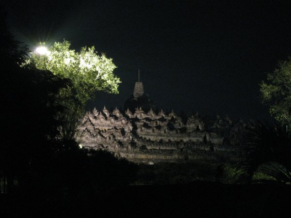 Borobudur by night