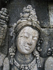 Borobudur carving