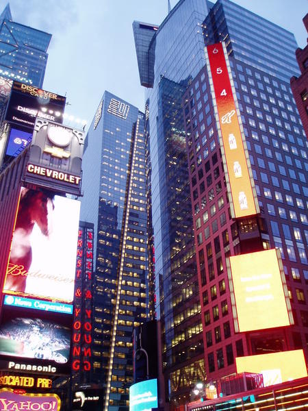 Times Square City Lights