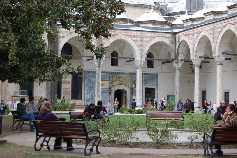 Courtyard of Topkapi Palace