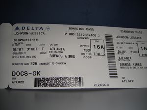 Plane ticket!!