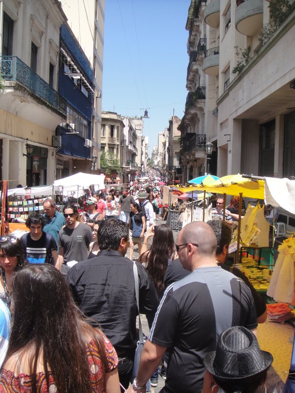Street Market...goes on for 18 blocks!