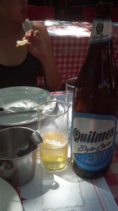 Lunch Quilmes!