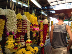 Little India flower market