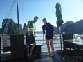 Sara and me on the dining deck