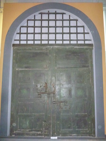 The original gate to Hoa Lo "Hanoi Hilton" prison
