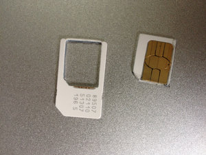 The Badly Cut SIM Card