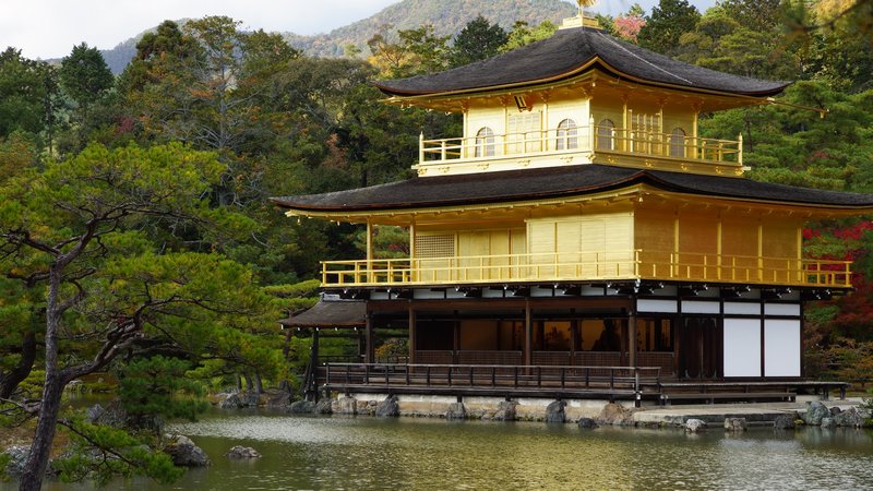 gouden paviljoen / Rokuon-ji Tempel
