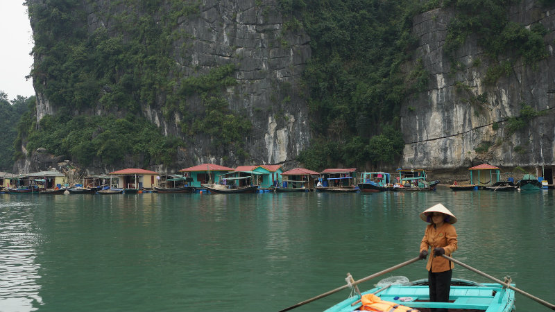 làng chài Vông Viêng fishing vilage