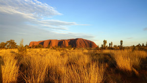Ayers rock of Uluru rock