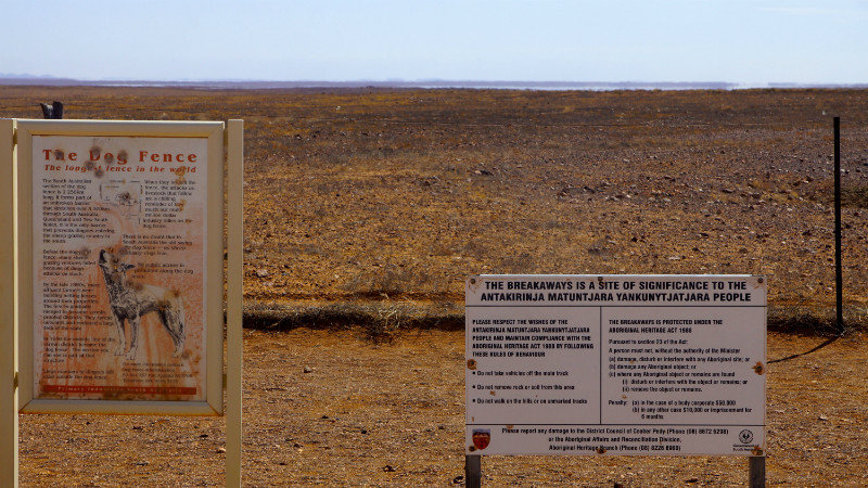 De langste afsluiting ter wereld om dingo's buiten te houden