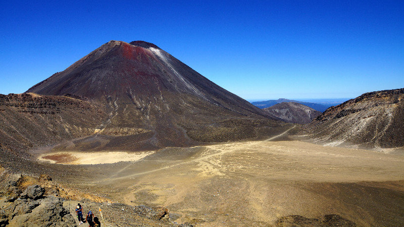 Mt. Ngauruhoe, ook bekens als Mount Doom uit LOTR