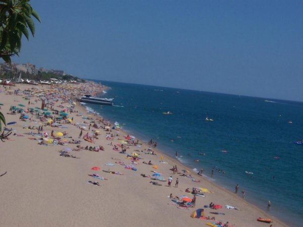Calella main Beach