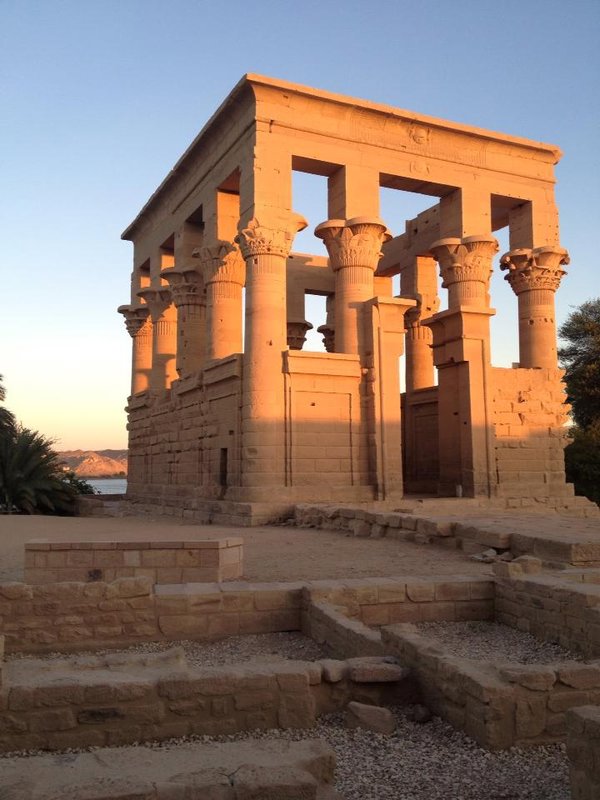 Philea Temple Egypt - Sunset