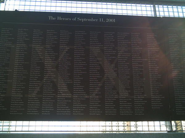 Just some of the names of ppl who died that day.