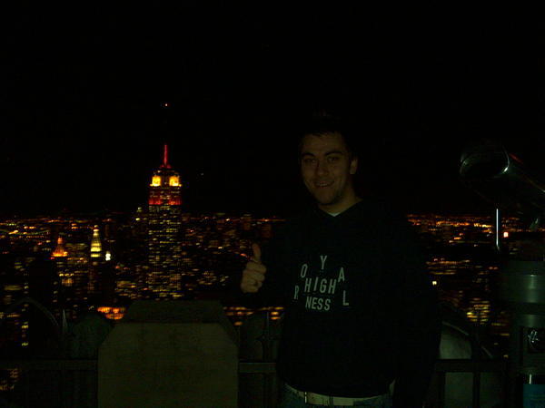 Me with the Empire State building