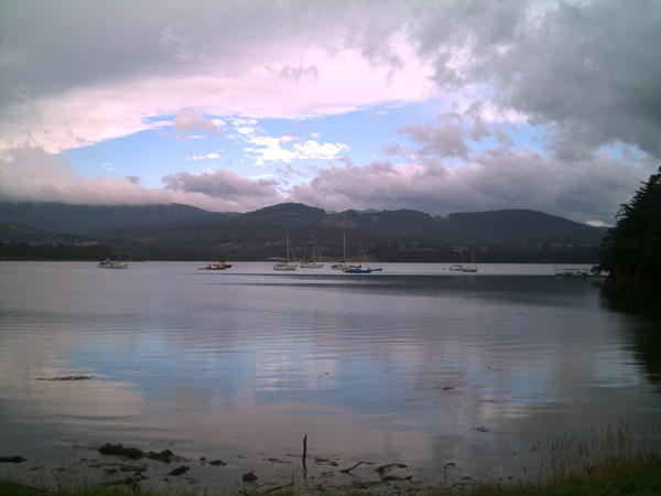 A view from near Hobart