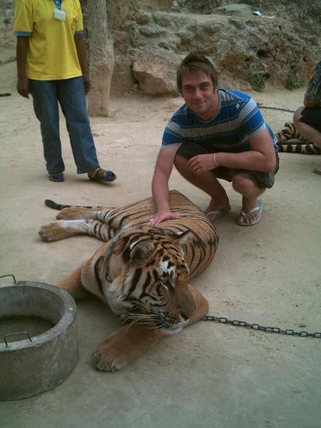 Me with a Tiger