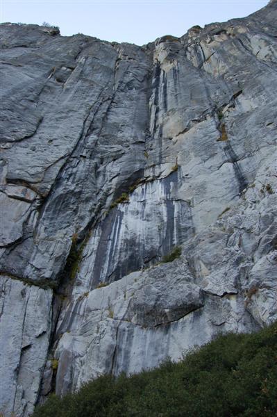 Yosemite rock face
