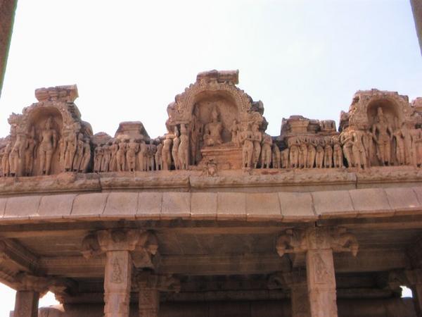 roof carvings of another temple