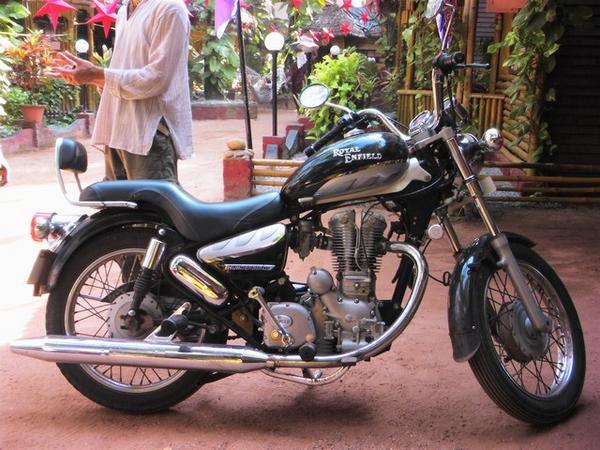 Our new enfield in Varkala