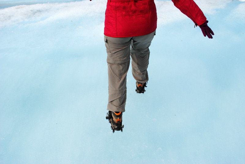Icy walk