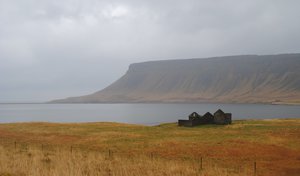 Ruin and Fjord