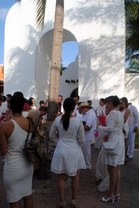 A white wedding