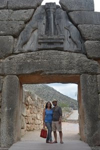 The Lion Gate. Mycenae