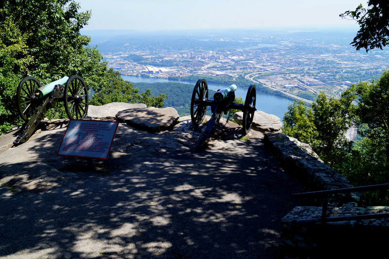 LOOKOUT MOUNTAIN FROM WHERE THE FLAG WAS RAISED.