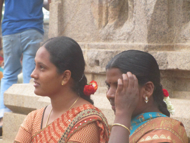 Indische Touristinnen