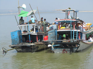 Irawadi Schiffsverkehr