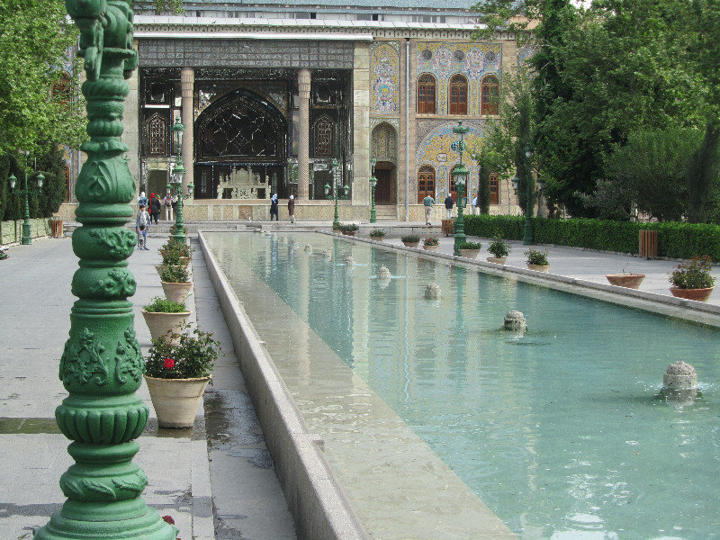 Teheran - Gartenanlage im Golestan Palast