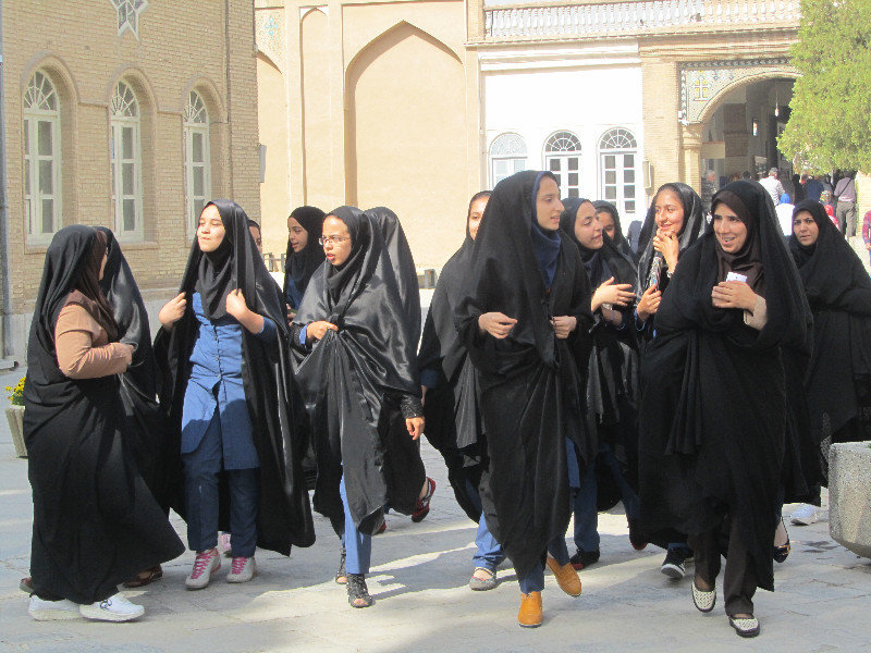 Iranische Schülerinnen