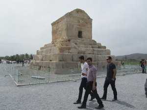 Mausoleum des Kyros in Pasargadae