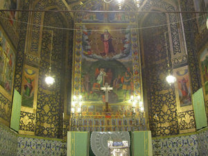 Innenraum der armenischen Erlöserkirche