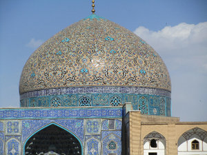 Kuppel der Lotfollah Moschee