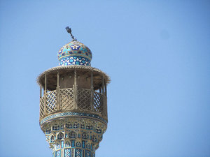 Minaret der Freitagsmoschee
