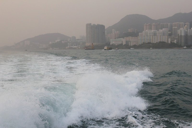 Afternoon HK from the Sea